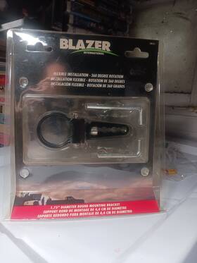 Blazer Cwl637 1 New 1.75 Inch Dia Round Mounting Bracket Roll Bar Rack Brush Guard