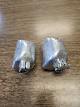 Bmw Ulo-24010 Airhead Aluminum Turn Signal Indicator Housings R50 60 75 90 100 #ulo 24010