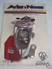 Bobber Chopper Harley Bracket Softail Arlen Ness License Plate Jet Eye Mount