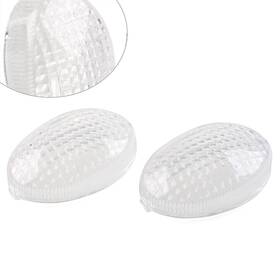 Buyforuuk 550727934596 2x Motorcycle Turn Signal Light Lens Fit Kawasaki Ex250r Ninja 250r Vulcan Clear