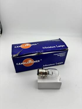 Candlepower 12-6030 T1912v30/30w Miniature Lamps 12v 30/30w P15d-1 Bulbs Nos 10oz