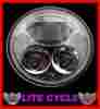 Cdtb-575 Custom Dynamics Trubeam Harley 5 3 4 Led Headlight Black Chrome Or