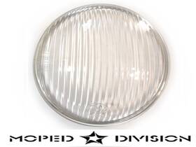Cev Md-1491 Nos 8691 Glass Headlight Lens - 130mm Montgomery Wards Benelli Motobi