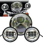 Cg-332008-7190 Unbranded Led Daymaker Headlight Fog Spot Passing Light For Harley