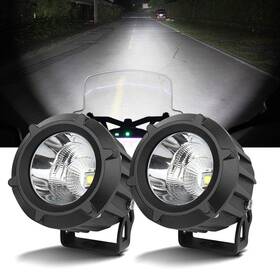 Chelhead 5864185445 Motorcycle Driving Lights 3.5 Inch Round Led Fog