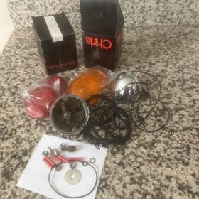 0921a Chris Products For Harley Davidson Bulbs And Housing/wiring/as Is