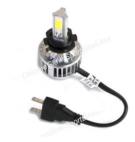 Chrome Glow A336-h7 H7 Led Motorcycle Sport Bike Auto Golf Cat Headlight Fog Light Bulb