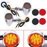 Qs141776qr Chrome Motorcycle Led Turn Signal Lights For Sportster Xl 1200 883