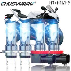 Chusyyray 3030-h7-h11 For 2006 2007 Suzuki Gsxr600 Gsxr750 Led Headlight Bulbs H7 H11 2set White