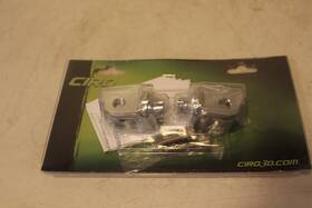 Ciro 1620-2057 Chrome Foot Peg Mounts 18-20 For Harley Davidson