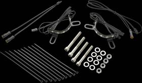Ciro 40802 Shock And Awe Evolved Fork Mount Lighting Kit For Harley-davidson