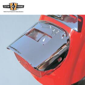 Custom Chrome 12299 Taillight Visor Fits For Harley Late Style 73-98 99 Softail Replace 68006-83t
