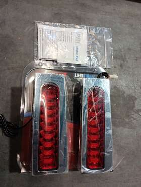Custom Dynamics 2040-2157 Chrome Probeam Led Fillerz Lights For 14-18 Harley Touring Flhx