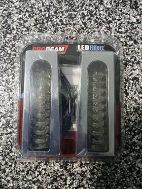 Custom Dynamics 2040-2159 Pb-fill-s-c Probeam Fillerz Saddlebag Lights Smoke Chr