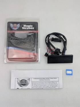 2050-0283 Custom Dynamics Magic Strobes Brake Light Flasher For Harley Softail 2018-2024 2050-0283 Custom Dynamics Magic Strobes Brake Light Flasher For Harley Softail 2018-2024