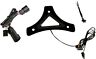 Custom Dynamics Black Led Backrest Brake Light Harley Touring Flhx
