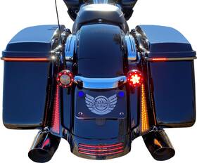 Custom Dynamics Cd-fasciadcss6b - Panel Lights Black Smoke Lens Street G