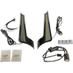 Custom Dynamics Cd-fasciadcss6c Dual Color Fascia Led Panels - Chrome