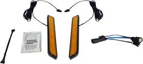 Custom Dynamics Cd-fork-ss6-ab Led Fork Light - Amber Black