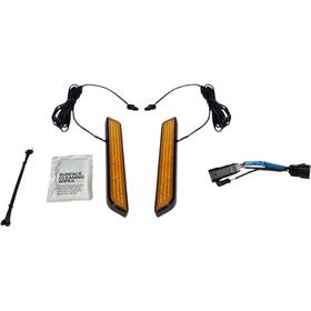Cd-fork-ss8-ab Custom Dynamics Led Front Fork Lightz - Amber Lens/black Finish Cd-fork-ss8-ab Custom Dynamics Led Front Fork Lightz - Amber Lens/black Finish