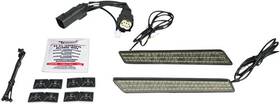 Custom Dynamics Cd-latch-ss6-s Saddlebag Led Latch Lights Smoke #cd-latch-ss6-s Harley Davidson
