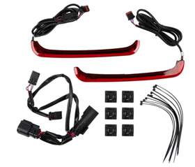 Custom Dynamics Cd-lpseq-bcm4-r Low-profile Bagz Saddlebag Lights Sequential Red