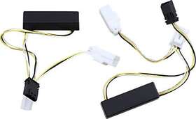 Custom Dynamics Mpr-mcroaw-3amp Micro Bullet Wiring Adapter Amber/white