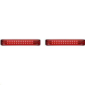 Custom Dynamics Pb-sbseq-ss8-br Probeam Sequential Led Saddlebag Light-gloss