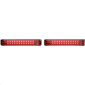 Custom Dynamics Pb-sbseq-ss8-bs Probeam Sequential Led Saddlebag Light - Gloss B