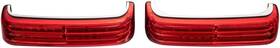 Custom Dynamics Pb-sm-ss8-cr Probeam Bagz Saddlebag Lights Chrome/red