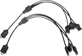 Custom Dynamics Pg-tri-7 Y-splitter 7 Inch 3 Way Splitter For Proglow Lighting