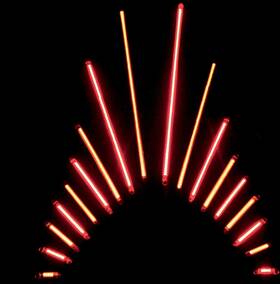 Custom Dynamics Tf45rr Truflex Professional-grade Led Lighting Strip Red/red 45