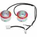 Cv4531 Cycle Visions 4in Afterburner Exhaust Tips Pair Chrome