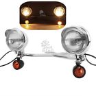 Cvg01792 Camt Passing Signals Fog Light Bar Fits Kawasaki Vn Vulcan