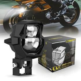 Cyberbeam A900-wl1-3 3ftft Motorcycle Led Spot Light Headlight Driving Fog Lamp Yellow White