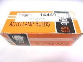 Cylce Pro Lb449 Motorcycle Scooter Atv Snowmobile Lamp Bulb 14449 -lot Of 5