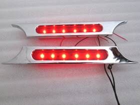 Dallas Bagger Led-ln2 Harley Dyna Sportster Indian Rear Saddlebag Led Taillight Turn Signal Glide