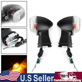 Darupsun Ts-103-clearf Front Turn Signal Kawasaki Zx-6r 7r 9r 12r Ex 500r Ninja Gpz Zr-x Zx-r Clear Us