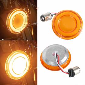 Darupsun Ts-192-yellow 1157 Led Brake Turn Signal Light For Touring Street Glide Electra Yel