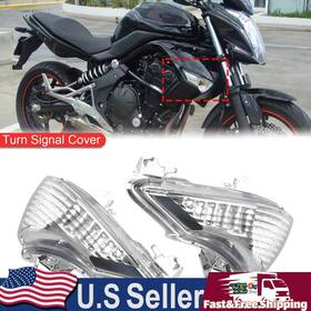 Darupsun Ts-206-clear Front Turn Signals Cover For Kawasaki Er-6n Ex650 Ninja 650 400r Ex400 Clear