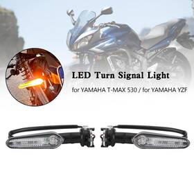 Darupsun Ts-221-clear Led Refraction Blinker Turn Signal Light For Yamaha Mt-25 Mt-03 Mt-07 Mt-09 T7