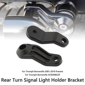 Darupsun Ts-246-blk Rear Turn Signal Light Holder Bracket For Bonneville Se T100 T120 Black