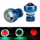 Der00416 Carm Headlight Green Halo Projector Red Devil Eyes For Suzuki