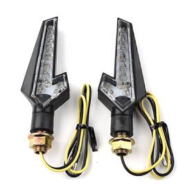 Dictorcoltd 550732172310 Motorcycle 12v Turn Signal Lights Led Indicators Lamp Universal Custom Touring