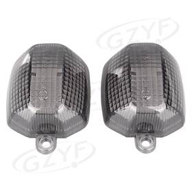 Dictorcoltd 550748640308 Front Turn Signal Lights Len Cover For Yamaha Fz1/ Yzf600r 98-04 Yzf R6 Smoke