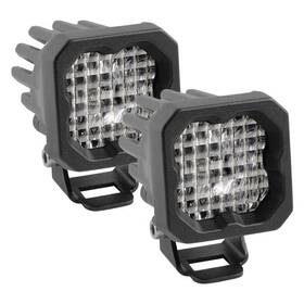 Diode Dynamics Dd6456p Lights Stage Series C1 Pro Standard 2 Inch 2x19w Square Wide Beam Led W Red