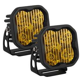 Diode Dynamics Dd6971p Lights Stage Max Series Standard 3 Inch 2x38.5w Square Driving Beam Yellow Led