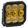 Diode Dynamics Stage Pro Series 5inch 90w Square Combo Beam Yellow Led Light