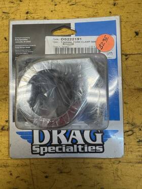 12-6049-39bc114 Drag Specialties Turn Signal Clamp 39mm Chrome Harley Davidson Ds-222191
