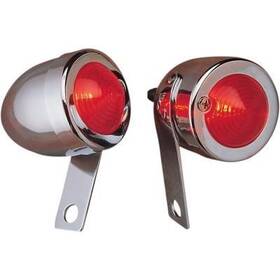 Drag Specialties 162052-bc207 Ds-280069 Bullet Marker Lights - Amber Dual Filament